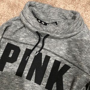 PINK Funnel Neck Hoodie